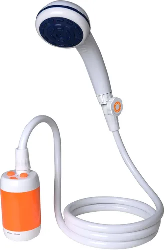 Miniatura 12 de Iron Hammer Ducha portátil para acampar Ducha al aire libre Ducha eléctrica de mano Azul