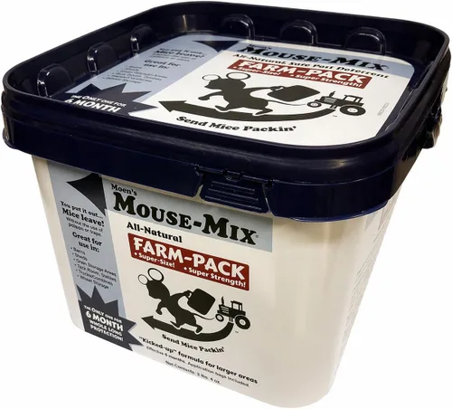 Moen's Farm Pack - Bolsas de ratón de aceite de menta para el hogar, garaje, RV, automóvil y almacenamiento | Aroma fresco a base de plantas | Uso