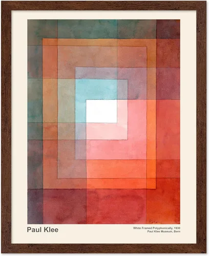 Miniatura 25 de Poster Master Póster vintage de Paul Klee – Impresión retro de cómicos – Arte de dibujo – Arte abstracto – Regalo para hombres y mujeres – Estilo-09