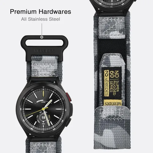 Miniatura 5 de Nereides Correa compatible con Samsung Galaxy Watch 7, 6, 5, 4, 1.575 pulgadas, 1.732 pulgadas, Watch 6 4 Classic/Watch 5 Pro/Watch 3 Classic