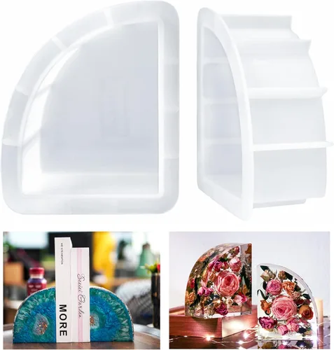 Miniatura 9 de LET'S RESIN Moldes piramidales para resina, moldes grandes de pirámide de silicona, moldes de resina de silicona para regalos conmemorativos