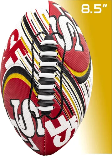 Miniatura 6 de Franklin Sports NFL Team Mini Balones de Fútbol Americano - Juvenil 8.5" Balón de Fútbol Americano con Licencia Oficial de la NFL + Conjunto