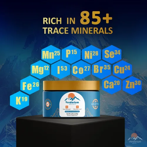 Miniatura 2 de Resina Shilajit pura del Himalaya Alta potencia para hombres y mujeres Potenciador de energía y apoyo inmunológico Más de 85 oligominerales