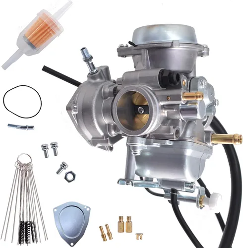 Silscvtt Repuesto de carburador para Suzuki Quadsport Z250 LTZ250 2x4 2004-2009 Reemplazo para Suzuki 250 LTF250 ATV 2002-2009 13200-05G01 Carb