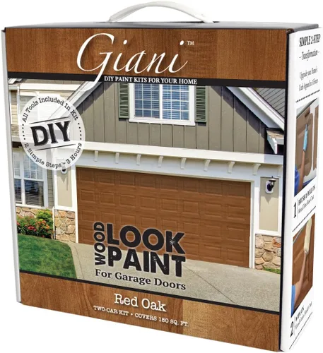 Miniatura 8 de Kit de pintura con aspecto de madera para puertas de garaje (Nogal Negro)