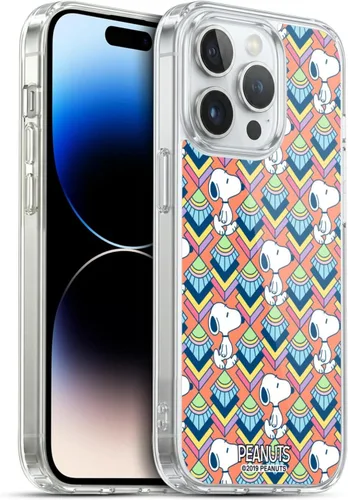 Miniatura 117 de Head Case Designs Snoopy Deco Dreams - Funda de gel suave con licencia oficial de Peanuts Blue Pattern compatible con Apple iPhone 7 Plus/iPhone 8