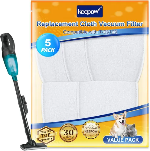Miniatura 8 de KEEPOW Filtros de vacío compatibles con Makita T-03193 Filtro de vacío de repuesto compatible con aspiradoras Makita XLC02 LC01 BCL180 443060-3