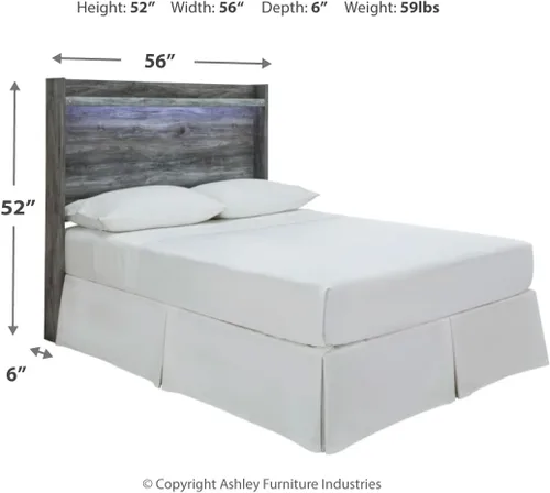 Miniatura 2 de Cabecero de cama con panel de Cambeck tamaño Queen, diseño de la firma Ashley