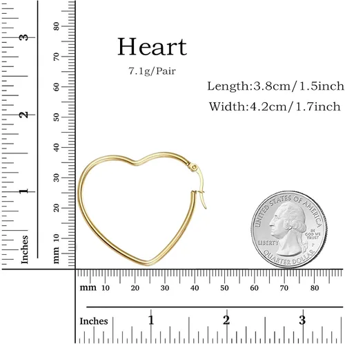 Miniatura 4 de MengPa Aretes de aro para mujer, chapados en oro negro, aretes de gota, joyería de moda