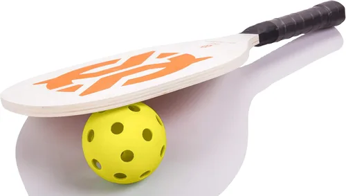 Miniatura 11 de Recruit by Onix - Juego de iniciación de pickleball - Incluye dos paletas de madera de álamo y dos bolas amarillas