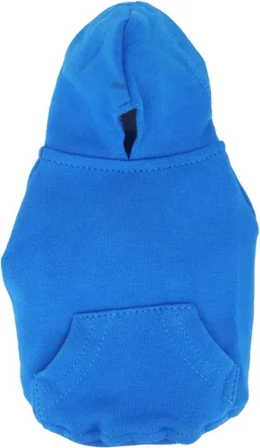 Miniatura 3 de LOPHIPETS Sudadera ligera de algodón para perros pequeños – Sudadera con capucha para chihuahuas, cachorros y razas en miniatura - Azul/XS
