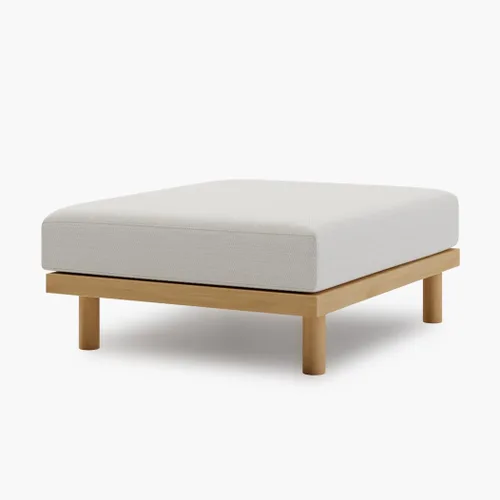 Miniatura 9 de Acanva Sofá modular minimalista para sala de estar, asiento ancho y profundo, juego de muebles convertibles con marco de metal y fundas móviles