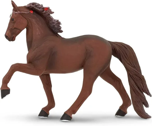 Safari Ltd. Figura de caballo caminante de Tennessee – Figura realista de 5.25 pulgadas – Juguete educativo para niños, niñas y niños a partir de 3