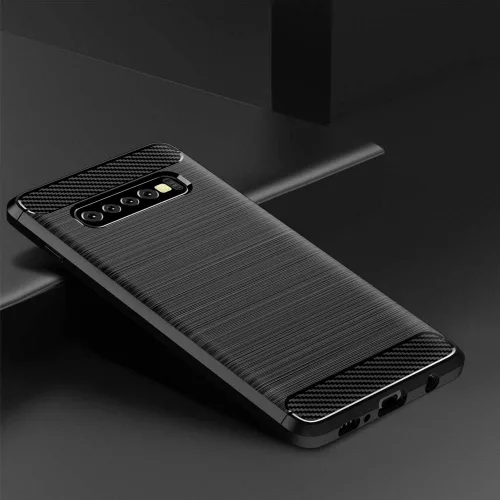 Miniatura 4 de Asuwish Funda de teléfono para Samsung Galaxy S10 Plus con protector de pantalla de vidrio templado y accesorios para celda, delgada y suave