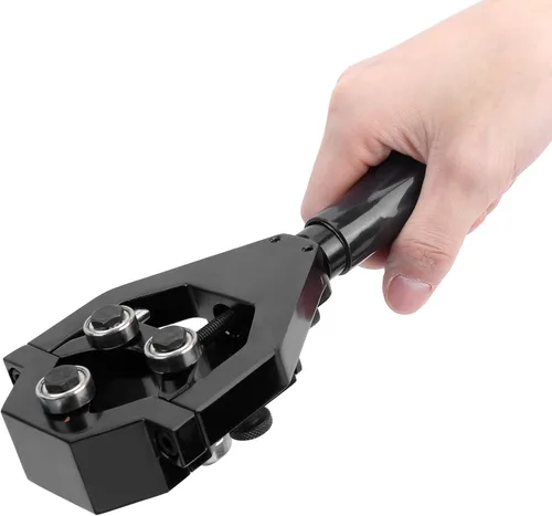Miniatura 7 de Pelacables de mano, ergonómico multifunción herramienta de corte de cables para electricistas, hogar, aleación de aluminio BX 40A B 20 a 1.575 in, 1