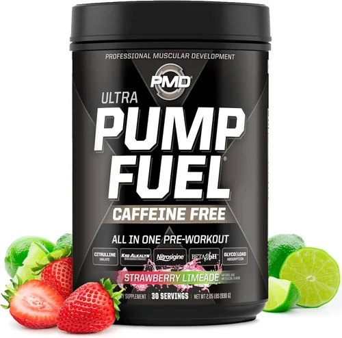 Miniatura 22 de PMD Sports Pump Fuel Ultra Insanity - Polvo de preentrenamiento premium y bomba muscular, mayor enfoque, resistencia y recuperación, creatina Mango