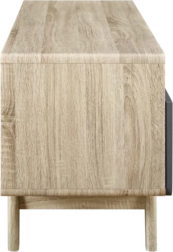 Miniatura 3 de Modway Origin Mid-Century - Mueble moderno para TV de 47 pulgadas, color gris natural