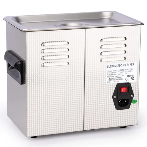 Miniatura 2 de stonylab Máquina de limpieza ultrasónica, dispositivo profesional multiusos de lavado ultrasónico de acero inoxidable con temporizador de pantalla