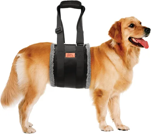 Miniatura 13 de Arnés Ajustable de Elevación para Perros, Cabestrillo para Perros Grandes con Soporte de Elevación y Arnés de Rehabilitación para Patas Traseras