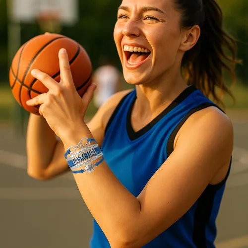 Miniatura 60 de Infinity Collection - Pulsera de baloncesto de regalo para equipos y jugadores