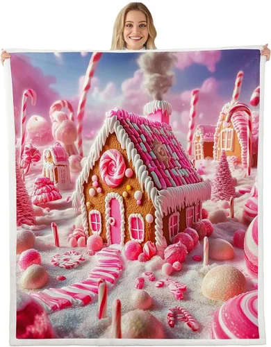 Miniatura 7 de Manfei Manta Kawaii con estampado de gato estrellado para niños y niñas, decoración de habitación de niños y niñas, manta negra Kawaii animal