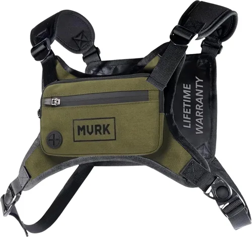 Miniatura 11 de MVRK Mochila de pecho resistente al agua - Chaleco para correr para entrenamientos, soporte para teléfono para correr, almacenamiento adicional