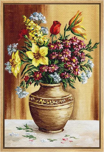 Miniatura 12 de SIGNFORD Lienzo impreso para pared, acuarela, floral, retro, abstracto, naturaleza, desierto, ilustraciones florales botánicas, arte moderno