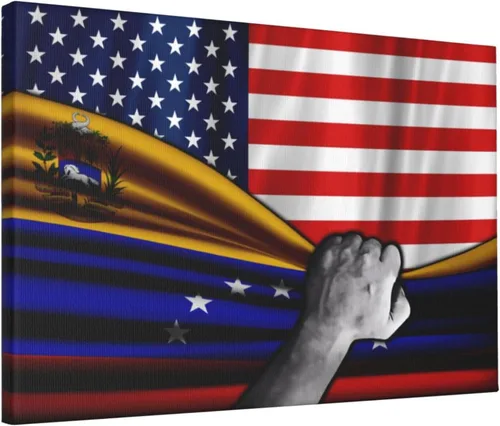 Miniatura 8 de Lienzo decorativo para pared, diseño de bandera de Venezuela y bandera cubana de Cuba, impresiones artísticas de pared de 12 x 18 pulgadas, sin
