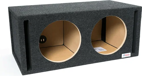 Atrend 12JLX3DV JL Audio Dual 12" Vented Subwoofer/Altavoz Caja Compatible con Subwoofers Serie WX y W3. Fabricado en Estados Unidos