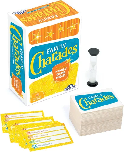 Miniatura 2 de Outset Media Charadas familiares con más de 800 charadas, perfectas para la noche de juegos en familia, 2 o más equipos a partir de 10 años