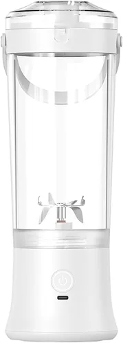 Miniatura 10 de Potente 7.4 V eléctrico Juicer Cup con textura de diseño portátil para frescura Mezcla de frutas en casa Gimnasio Oficina Licuadora de alta velocidad