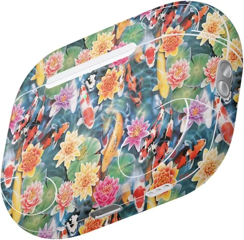 Miniatura 3 de MightySkins - Fundas compatibles con Apple AirPods Pro 2 – Koi Pond Funda protectora de vinilo duradera y única Fácil de aplicar, quitar