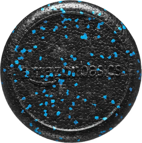 Miniatura 3 de Amazon Basics Rodillo de espuma de alta densidad para ejercicio y recuperación, 18 pulgadas, moteado azul