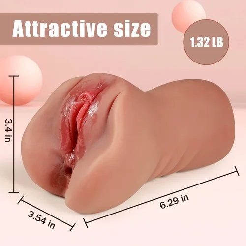 Miniatura 6 de Masturbadores masculinos con vagina de bolsillo de textura 3D realista y ano apretado, muñeca sexual, juguete adulto, juego anal y de felación