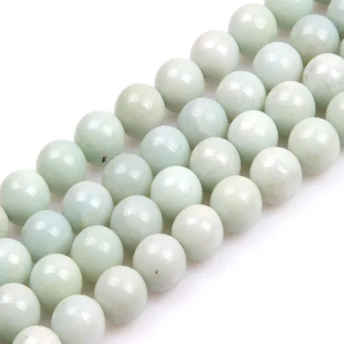 Miniatura 158 de GEM-Inside - Cuentas sueltas de ágata verde con bandas de energía natural, cuentas de energía natural para hacer joyas, 0.315 in, redondas, 15 Ágata