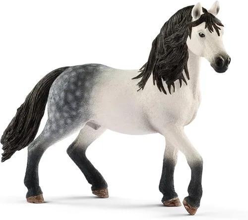 Miniatura 6 de Schleich Horse Club, figurilla de animal, juguetes de caballo para niñas y niños de 5 a 12 años, semental Akhal-Teke, edades 5+