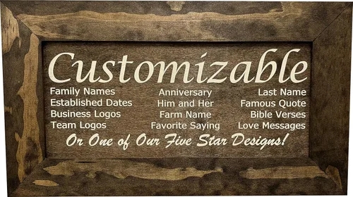 Miniatura 2 de Bellewood Designs Decoración de pared personalizable para armario de armas, caja fuerte personalizada para guardar tu pistola de forma segura a