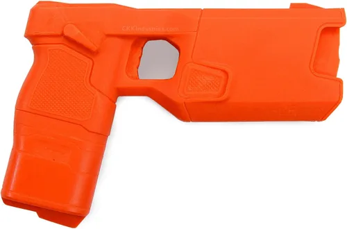 Miniatura 2 de Entrenadores de Seguridad Americanos - Compatibles con Modelos de Taser - Pistolas de Entrenamiento de Polímero Sólido No Funcionales - Naranja