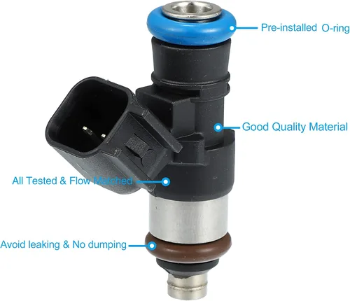 Miniatura 3 de X AUTOHAUX 6pcs 0280158191 BR3Z9F593B Boquilla del inyector de combustible para Ford F-150 STX XL XLT 3.7L 11-14 3.5L XL XLT 15-17 para Ford