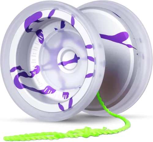 Miniatura 14 de MAGICYOYO Yoyo Sensible para Niños de 8 a 12 años, Paquete de 2 Yoyos, Truco Profesional de Girar con Dedo para Avanzados, Yoyo de Metal de Doble