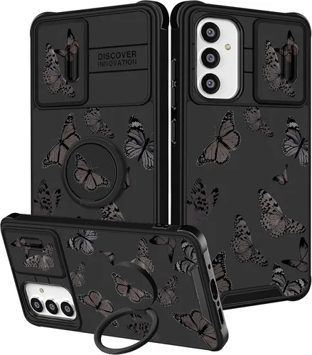 Miniatura 203 de Funermei Funda para teléfono Samsung Galaxy Note 10 Plus – Funda femenina bonita para niñas, diseño inspirador estético con funda para cámara