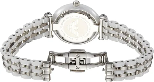 Miniatura 2 de Emporio Armani Mujeres Cuarzo Cerámica Blanco con Madre Perla Dial AR1488