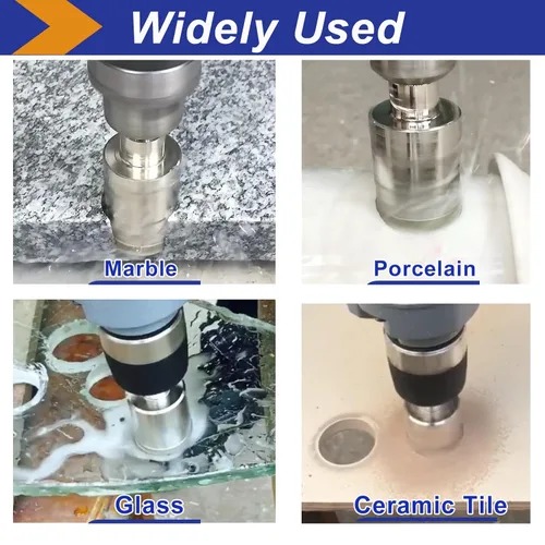 Miniatura 6 de Sierra perforadora de diamante de 7/8 pulgadas con broca piloto, brocas para azulejos de 7/8 pulgadas para granito, cerámica, azulejos de porcelana