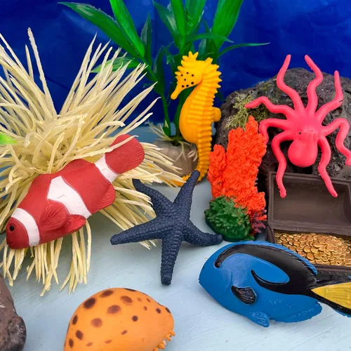 Miniatura 2 de Set de arrecife con corales TOOB de Safari Ltd