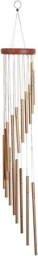 Campanillas de viento conmemorativas para exteriores, 18 tubos de aleación de aluminio hechos a mano para un rendimiento musical superior y