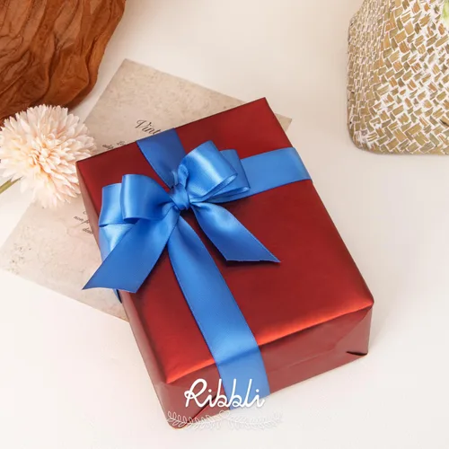 Miniatura 253 de Ribbli - Cinta de satén de doble cara dorada, 1/2 pulgada x 25 yardas, uso para ramo de lazos de manualidades, envoltura de regalos, decoración