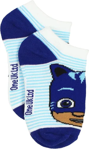 Miniatura 6 de PJ Masks Paquete múltiple de calcetines para niños y niñas pequeños (pequeño, blanco héroe), Hero BlancoMulti, S