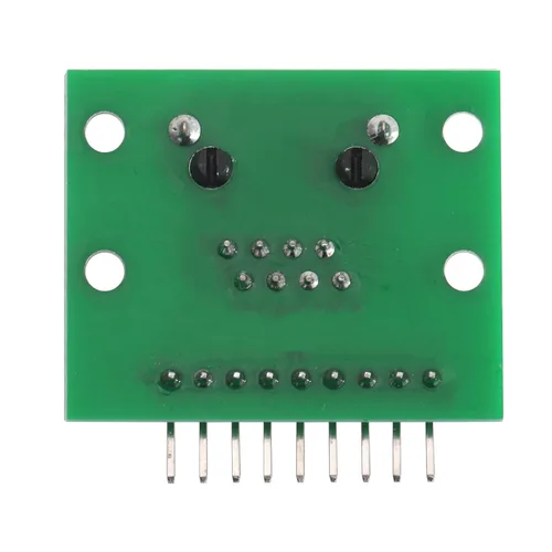 Miniatura 5 de Kit de adaptador de PCB de ángulo recto RJ45 de 10 piezas con cabezal de 8 pines, enchufe Ethernet vertical para proyectos de audio y redes DMX512