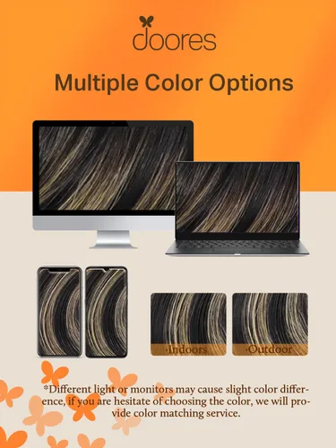 Miniatura 9 de DOORES - Extensiones de cabello con cinta en extensiones de cabello Remy de color real, extensiones de cabello humano natural trama de piel recta