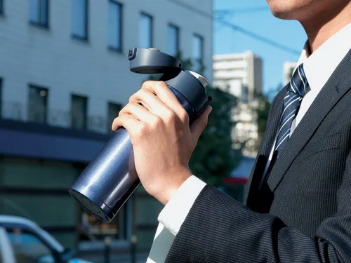 Miniatura 4 de Taza Zojirushi de acero inoxidable, Azul humo